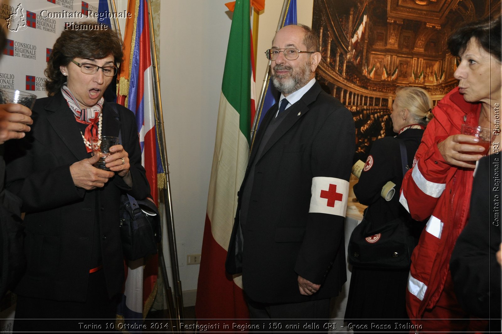 Torino 10 Ottobre 2014 - Festeggiati in Regione i 150 anni della CRI - Croce Rossa Italiana- Comitato Regionale del Piemonte