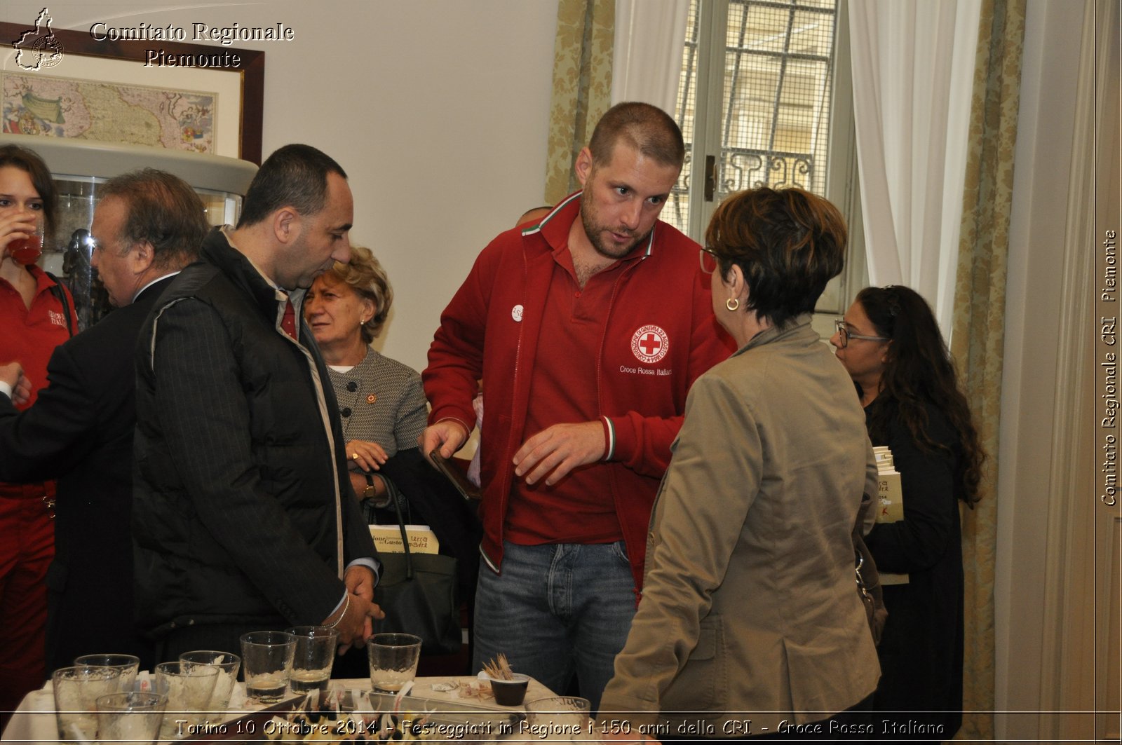 Torino 10 Ottobre 2014 - Festeggiati in Regione i 150 anni della CRI - Croce Rossa Italiana- Comitato Regionale del Piemonte