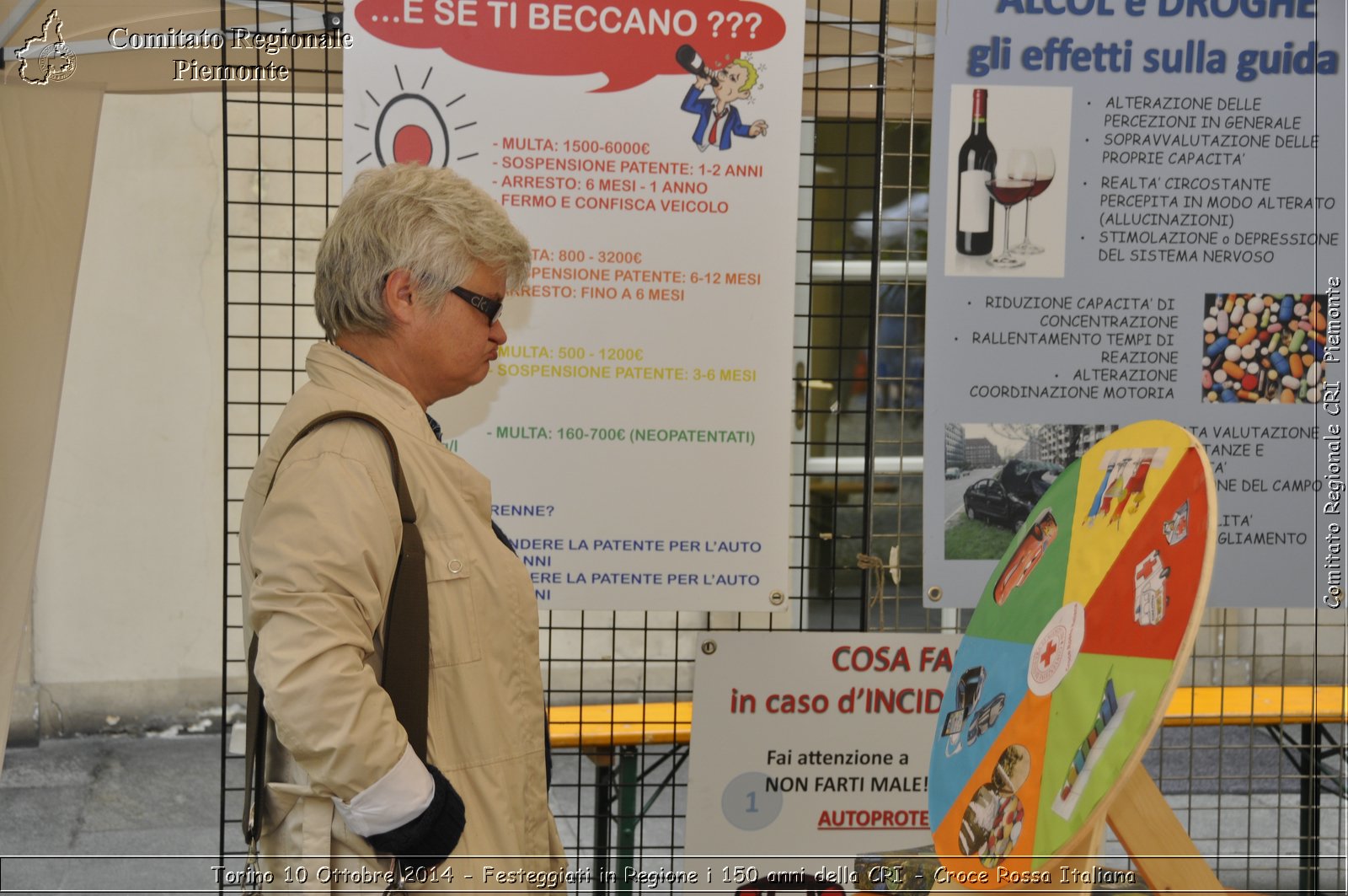 Torino 10 Ottobre 2014 - Festeggiati in Regione i 150 anni della CRI - Croce Rossa Italiana- Comitato Regionale del Piemonte