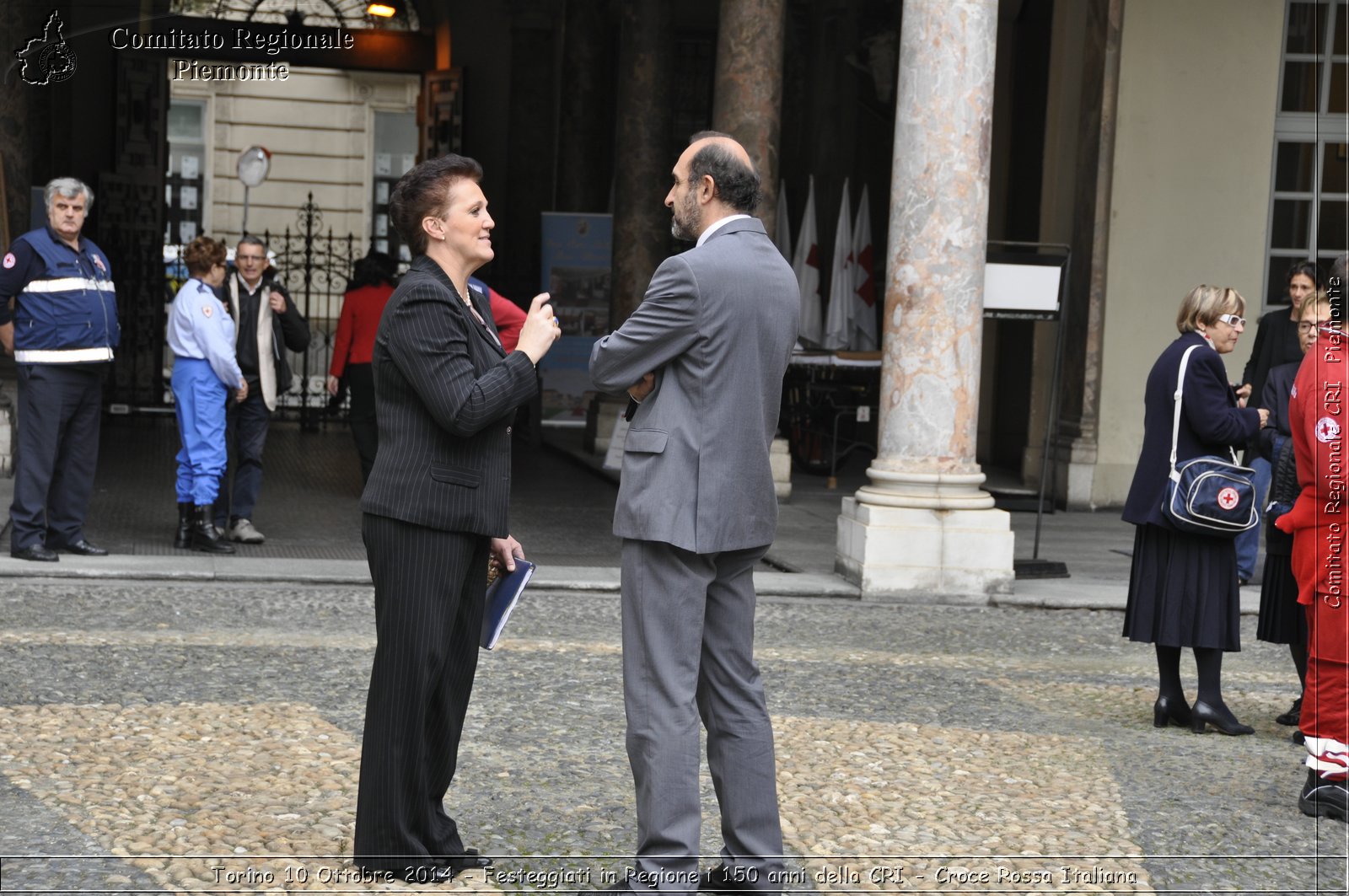 Torino 10 Ottobre 2014 - Festeggiati in Regione i 150 anni della CRI - Croce Rossa Italiana- Comitato Regionale del Piemonte