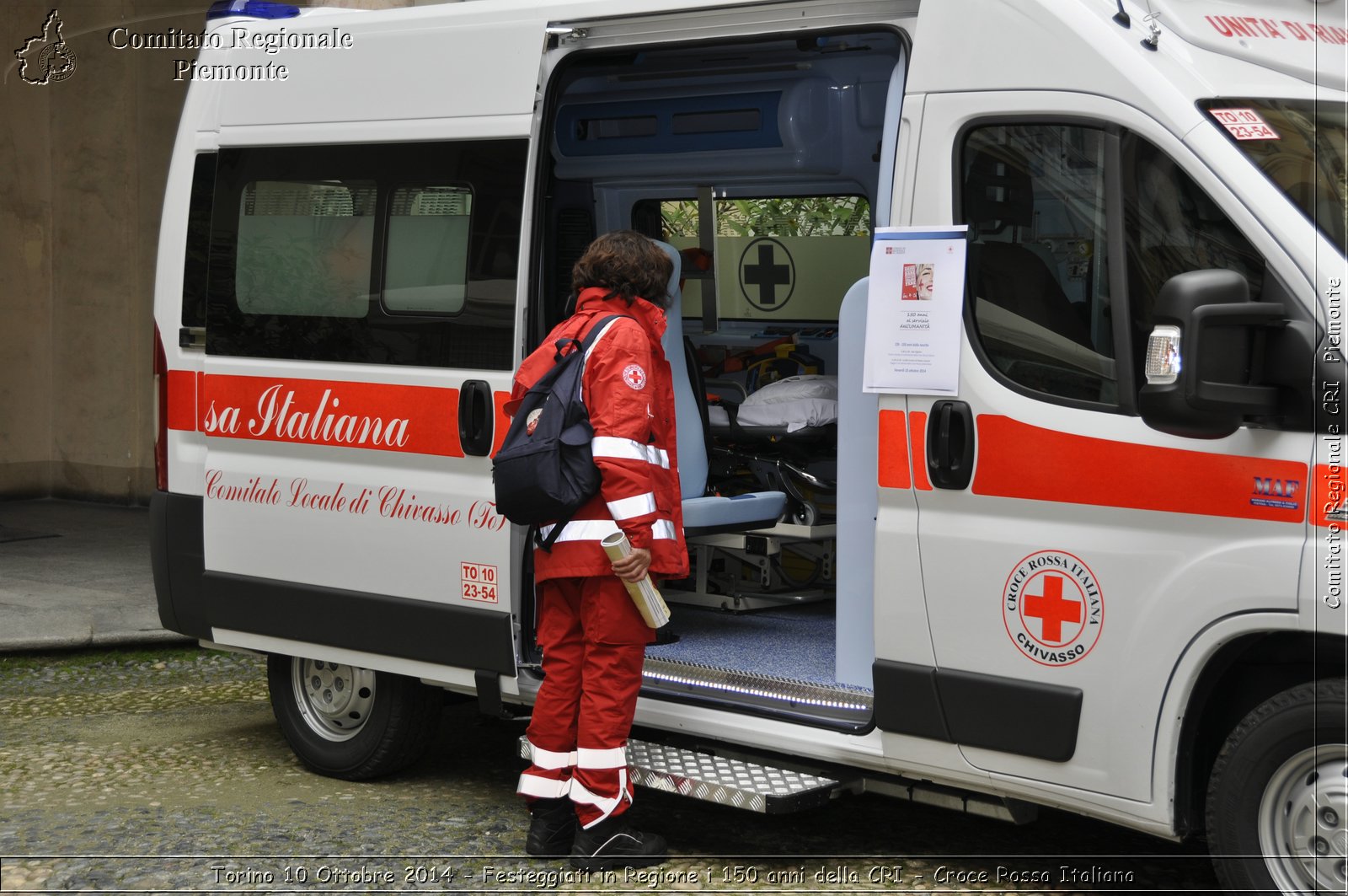 Torino 10 Ottobre 2014 - Festeggiati in Regione i 150 anni della CRI - Croce Rossa Italiana- Comitato Regionale del Piemonte