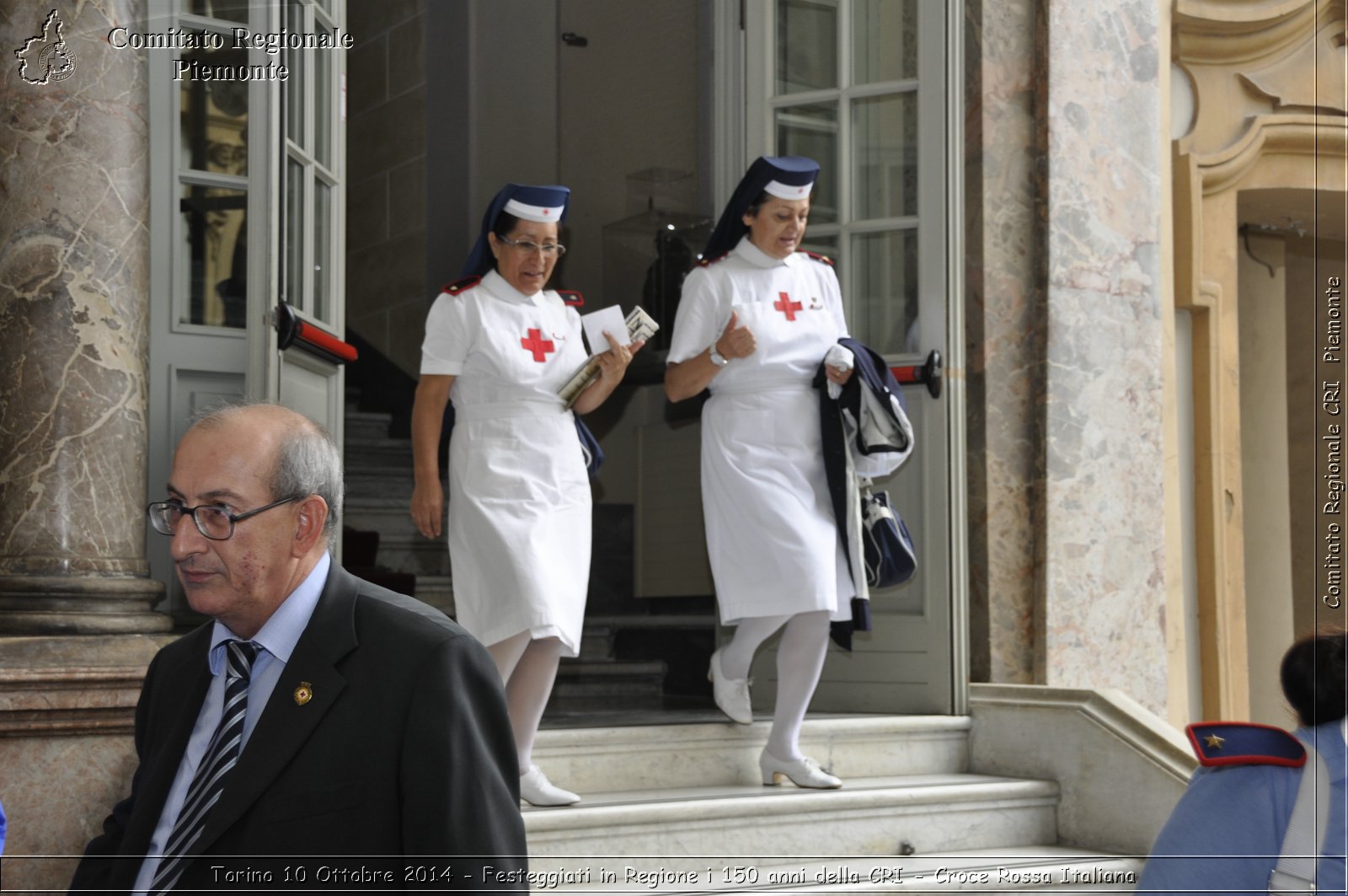 Torino 10 Ottobre 2014 - Festeggiati in Regione i 150 anni della CRI - Croce Rossa Italiana- Comitato Regionale del Piemonte