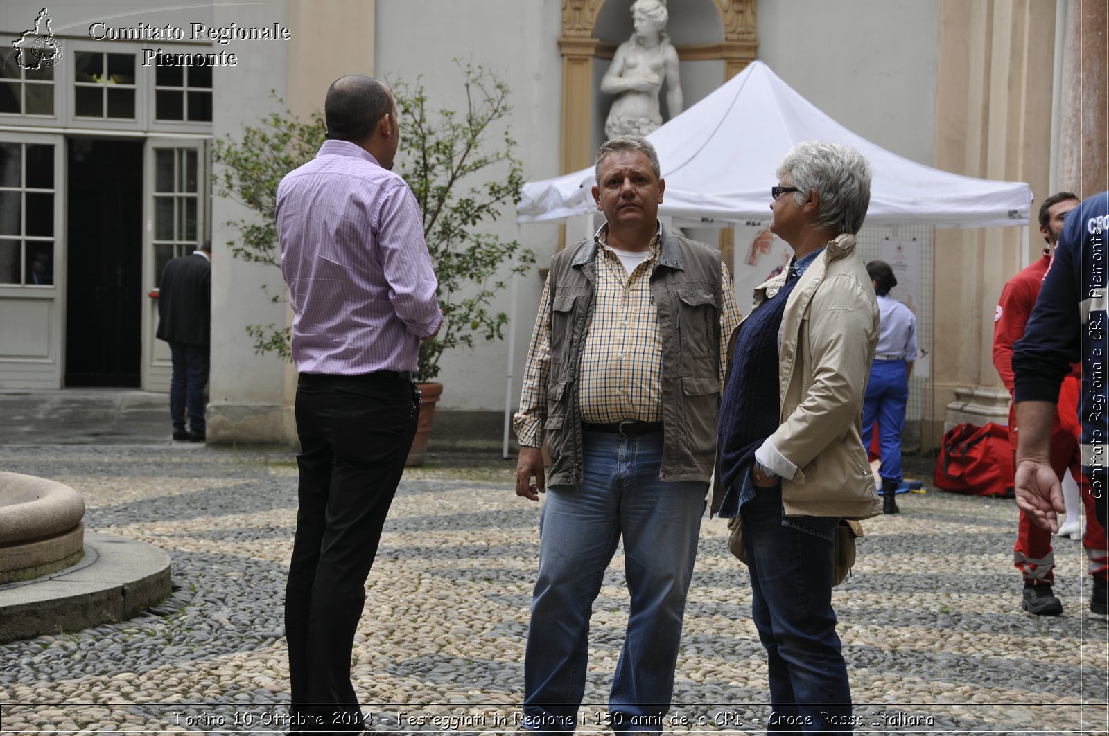 Torino 10 Ottobre 2014 - Festeggiati in Regione i 150 anni della CRI - Croce Rossa Italiana- Comitato Regionale del Piemonte