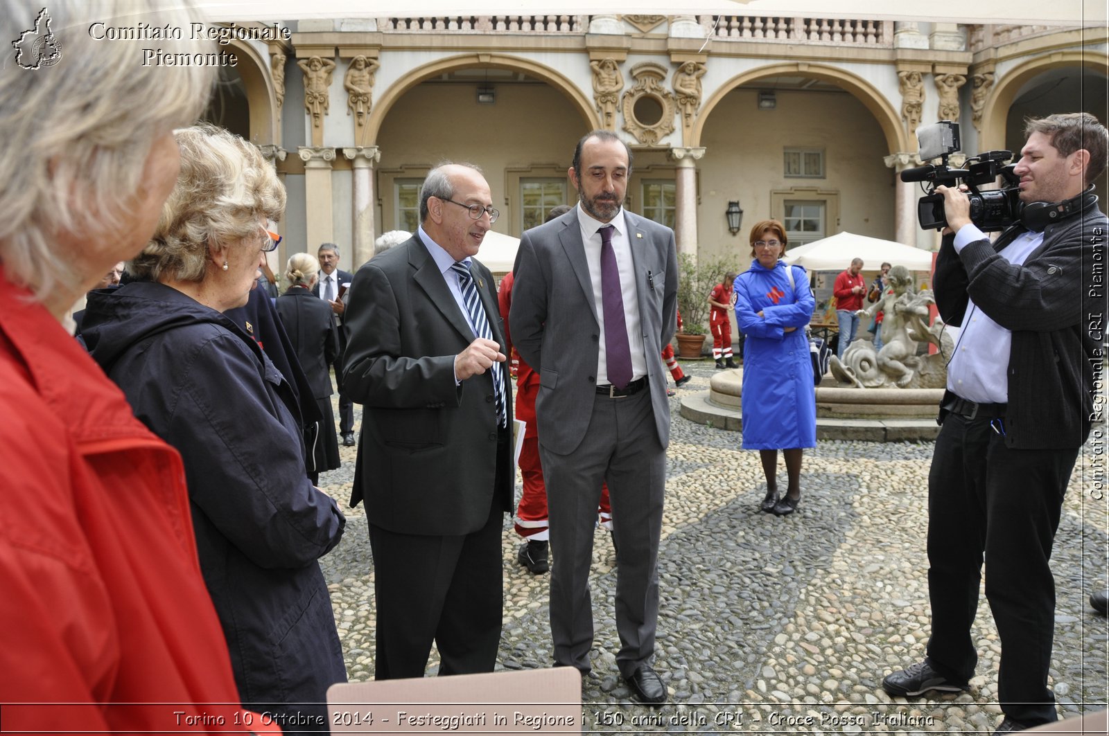 Torino 10 Ottobre 2014 - Festeggiati in Regione i 150 anni della CRI - Croce Rossa Italiana- Comitato Regionale del Piemonte