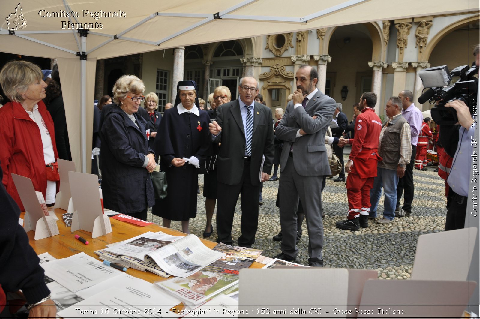 Torino 10 Ottobre 2014 - Festeggiati in Regione i 150 anni della CRI - Croce Rossa Italiana- Comitato Regionale del Piemonte