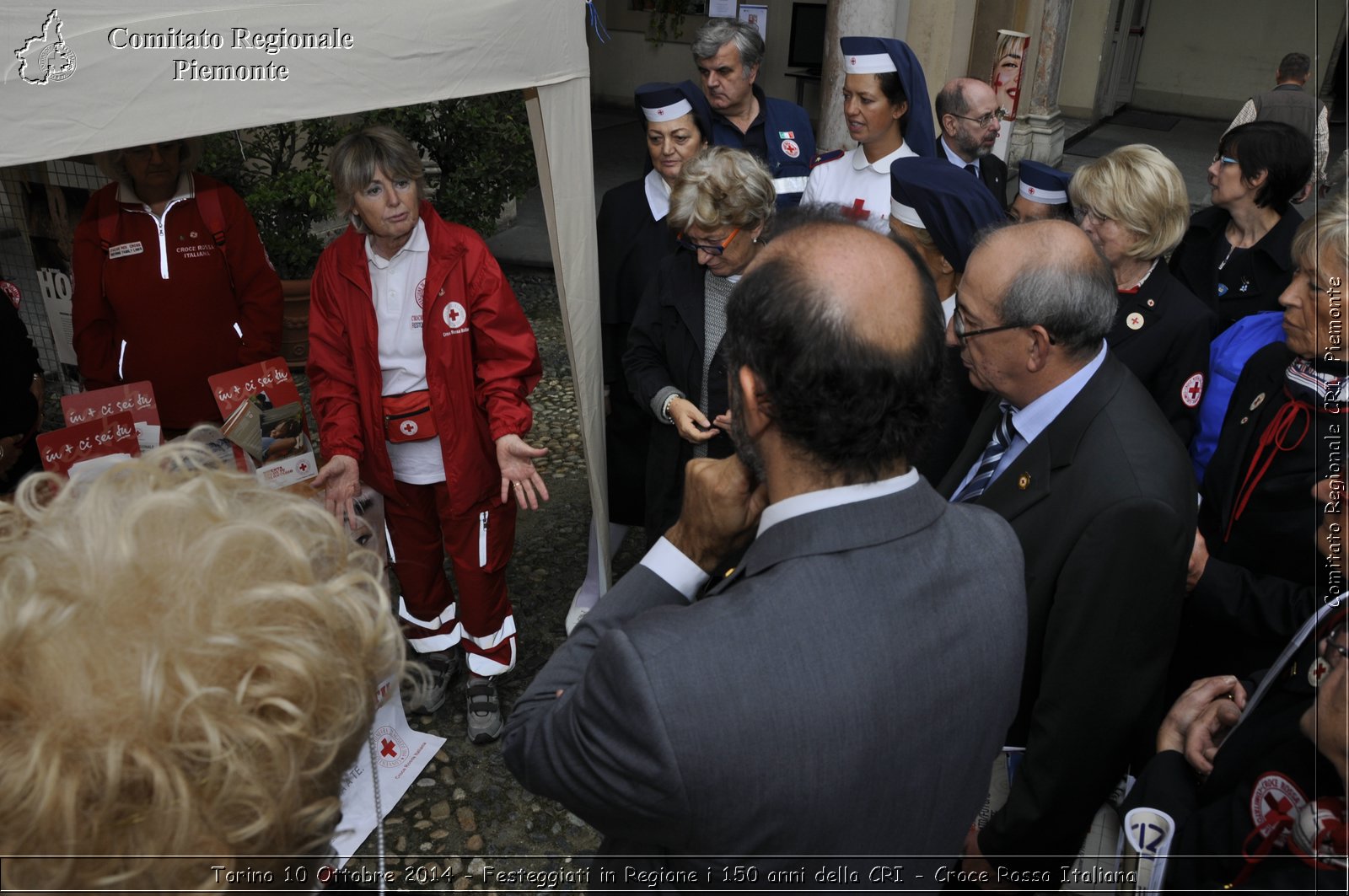 Torino 10 Ottobre 2014 - Festeggiati in Regione i 150 anni della CRI - Croce Rossa Italiana- Comitato Regionale del Piemonte