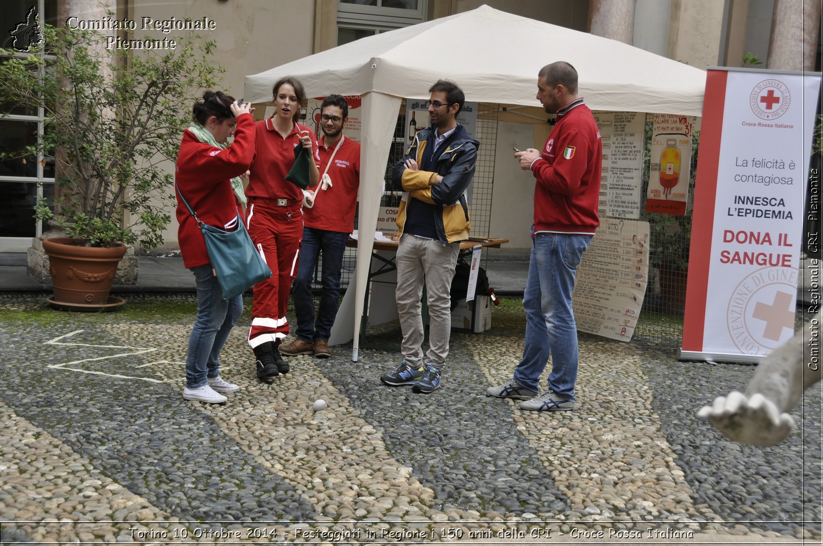 Torino 10 Ottobre 2014 - Festeggiati in Regione i 150 anni della CRI - Croce Rossa Italiana- Comitato Regionale del Piemonte