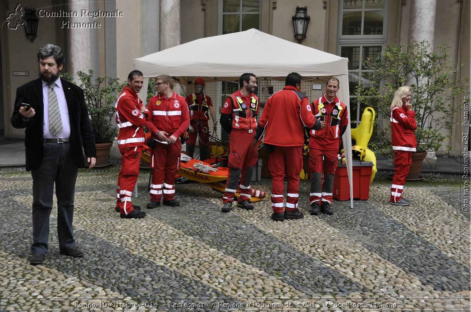 Torino 10 Ottobre 2014 - Festeggiati in Regione i 150 anni della CRI - Croce Rossa Italiana- Comitato Regionale del Piemonte