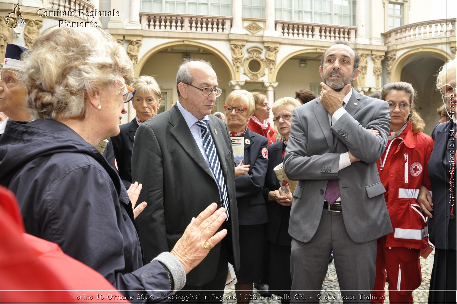 Torino 10 Ottobre 2014 - Festeggiati in Regione i 150 anni della CRI - Croce Rossa Italiana- Comitato Regionale del Piemonte