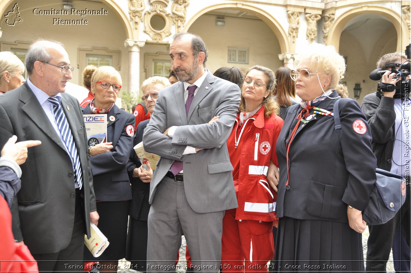 Torino 10 Ottobre 2014 - Festeggiati in Regione i 150 anni della CRI - Croce Rossa Italiana- Comitato Regionale del Piemonte