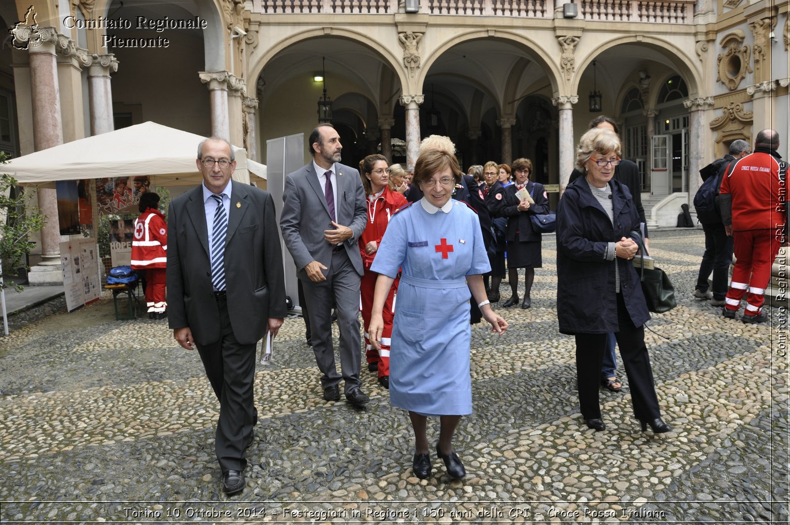 Torino 10 Ottobre 2014 - Festeggiati in Regione i 150 anni della CRI - Croce Rossa Italiana- Comitato Regionale del Piemonte