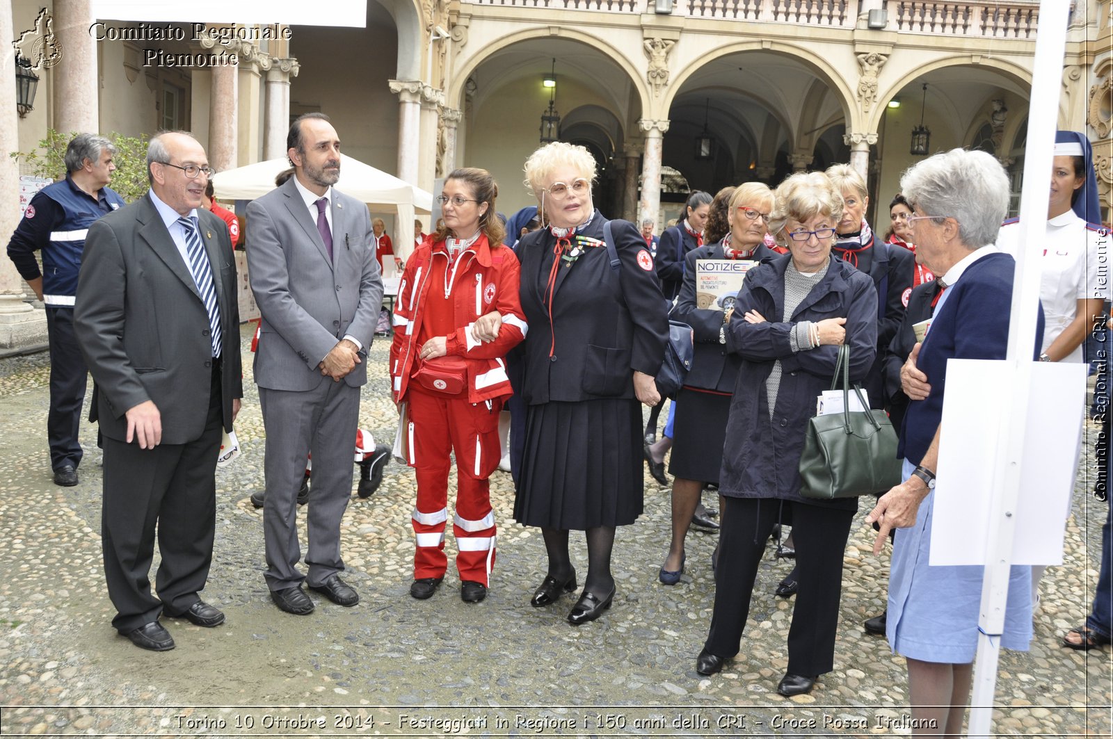 Torino 10 Ottobre 2014 - Festeggiati in Regione i 150 anni della CRI - Croce Rossa Italiana- Comitato Regionale del Piemonte