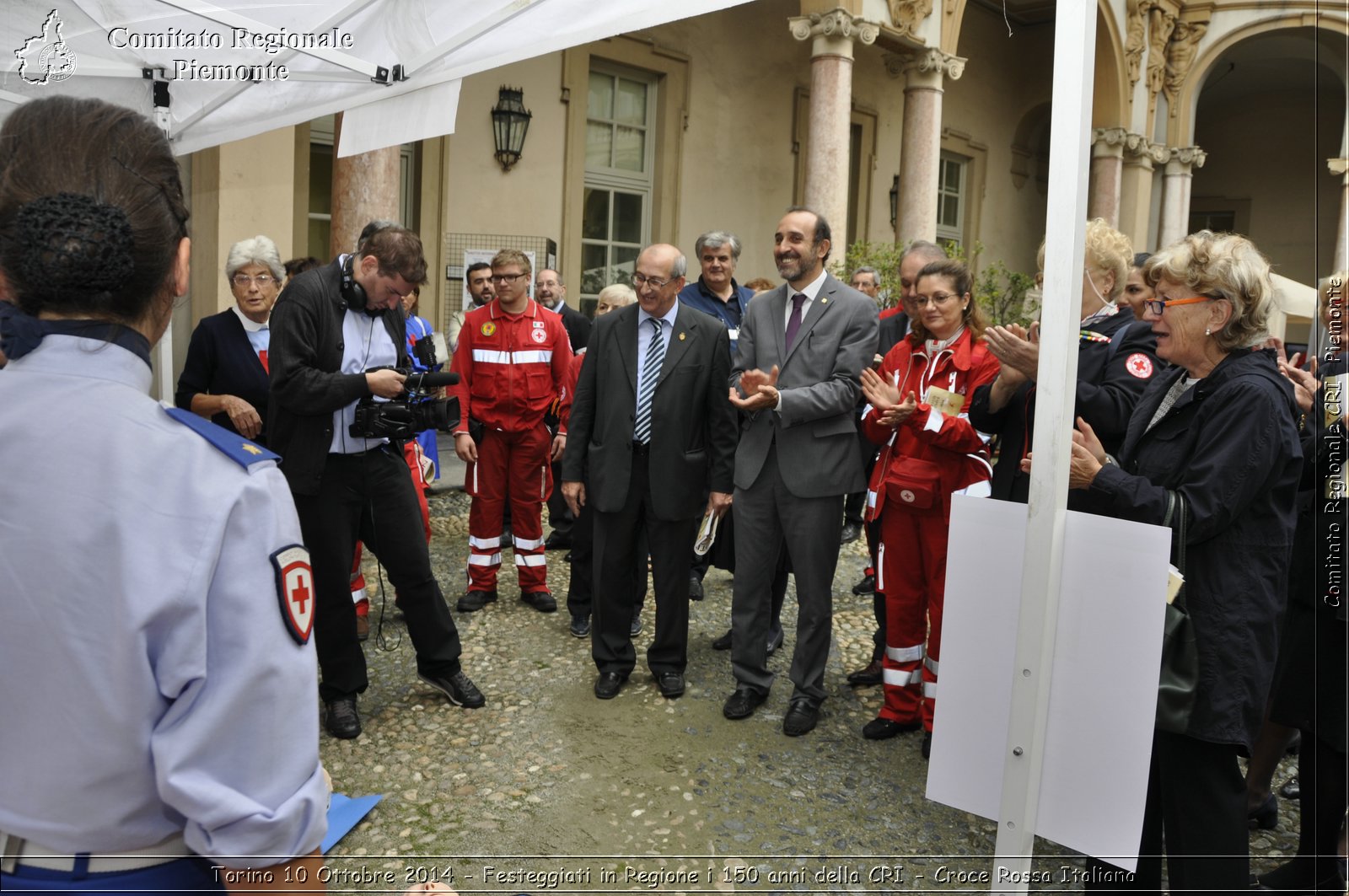 Torino 10 Ottobre 2014 - Festeggiati in Regione i 150 anni della CRI - Croce Rossa Italiana- Comitato Regionale del Piemonte