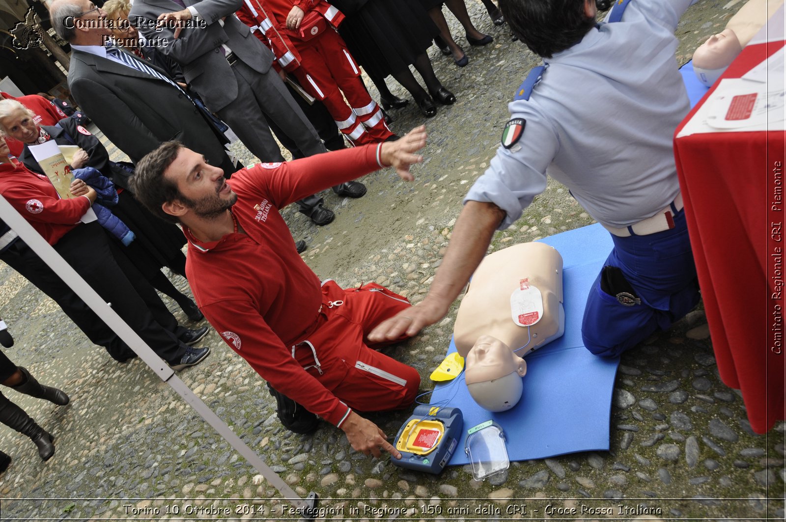 Torino 10 Ottobre 2014 - Festeggiati in Regione i 150 anni della CRI - Croce Rossa Italiana- Comitato Regionale del Piemonte