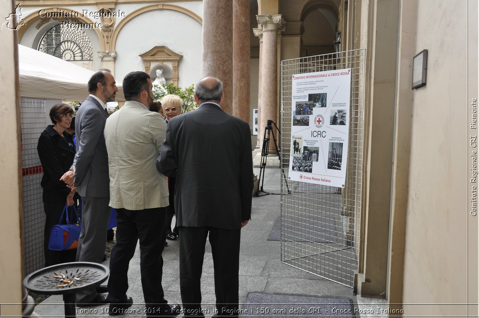 Torino 10 Ottobre 2014 - Festeggiati in Regione i 150 anni della CRI - Croce Rossa Italiana- Comitato Regionale del Piemonte