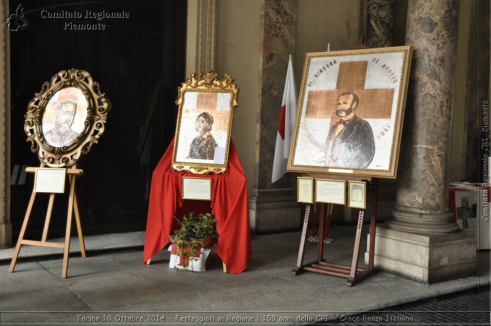 Torino 10 Ottobre 2014 - Festeggiati in Regione i 150 anni della CRI - Croce Rossa Italiana- Comitato Regionale del Piemonte