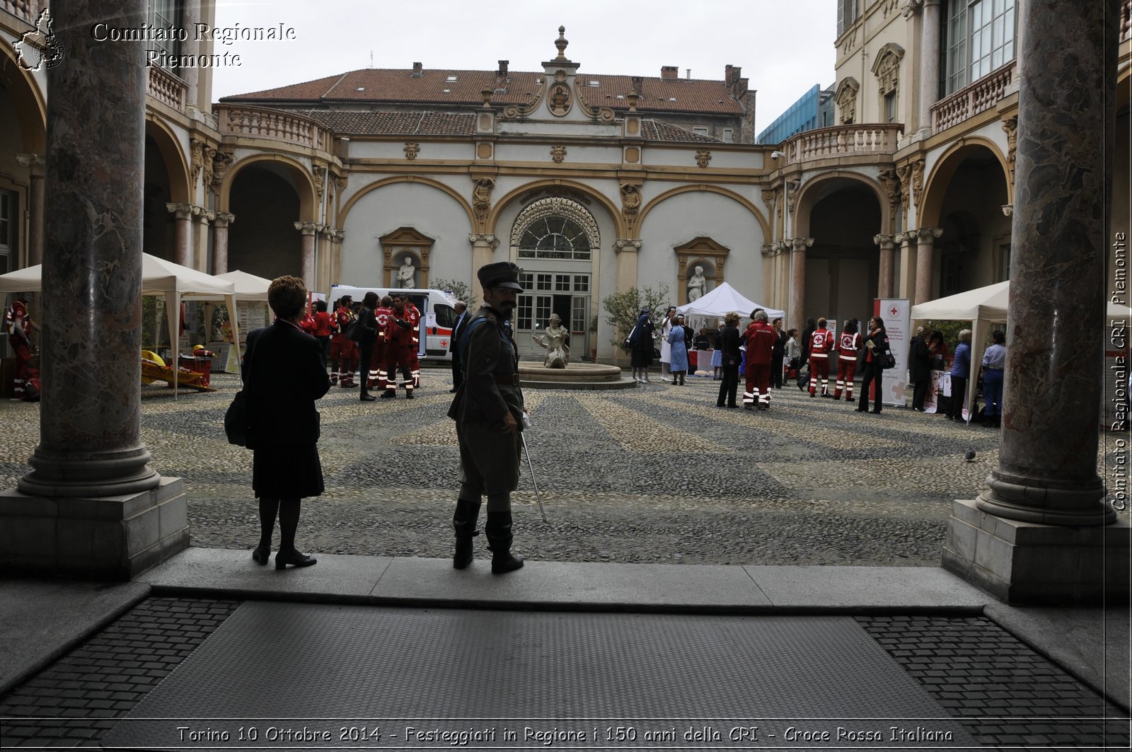 Torino 10 Ottobre 2014 - Festeggiati in Regione i 150 anni della CRI - Croce Rossa Italiana- Comitato Regionale del Piemonte