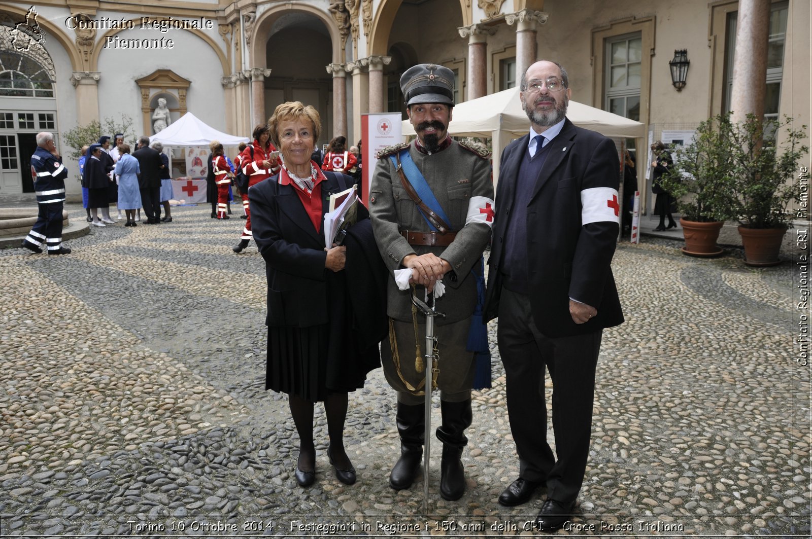 Torino 10 Ottobre 2014 - Festeggiati in Regione i 150 anni della CRI - Croce Rossa Italiana- Comitato Regionale del Piemonte