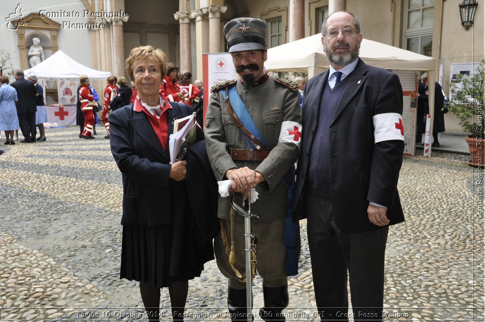 Torino 10 Ottobre 2014 - Festeggiati in Regione i 150 anni della CRI - Croce Rossa Italiana- Comitato Regionale del Piemonte