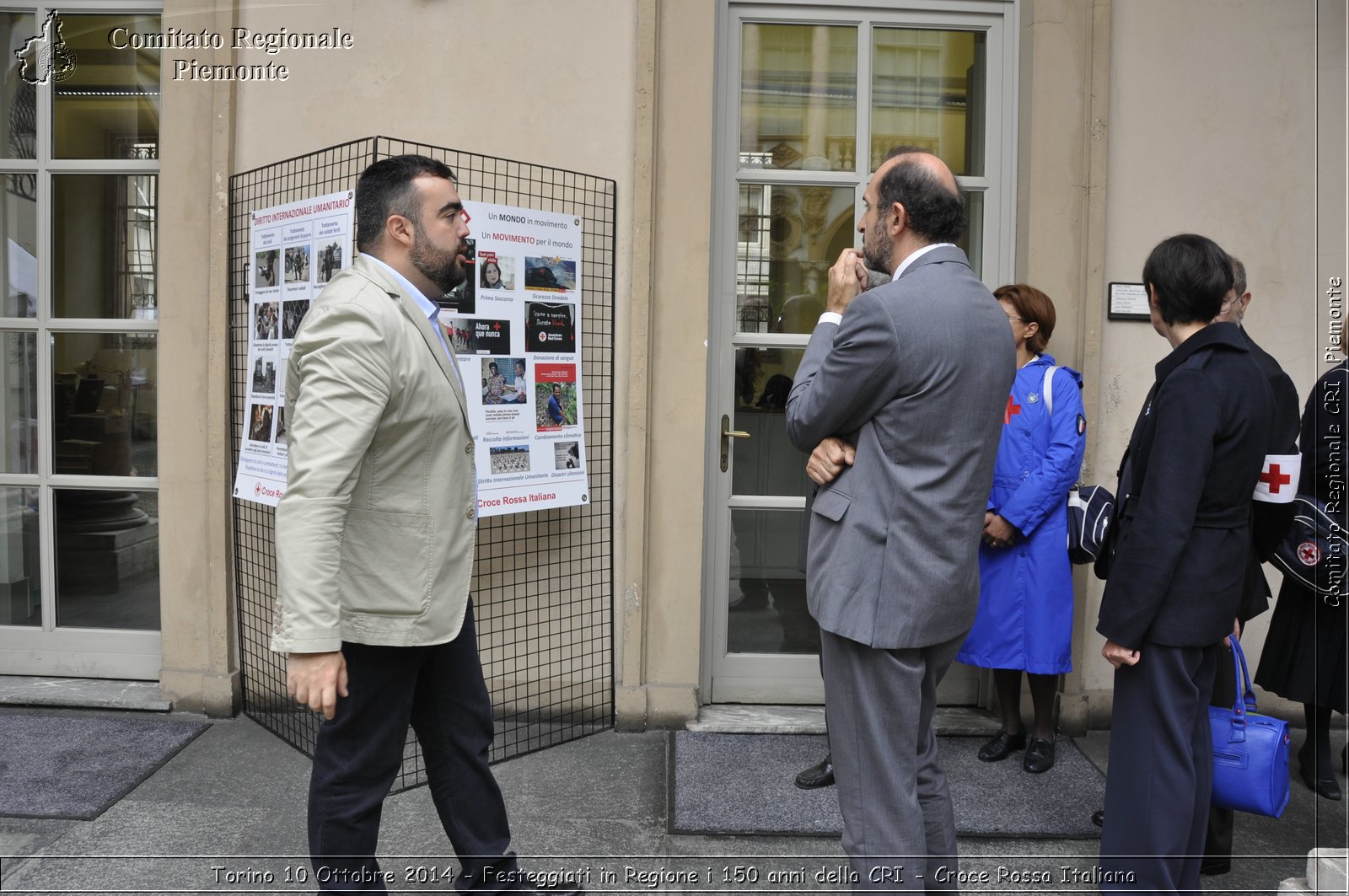 Torino 10 Ottobre 2014 - Festeggiati in Regione i 150 anni della CRI - Croce Rossa Italiana- Comitato Regionale del Piemonte