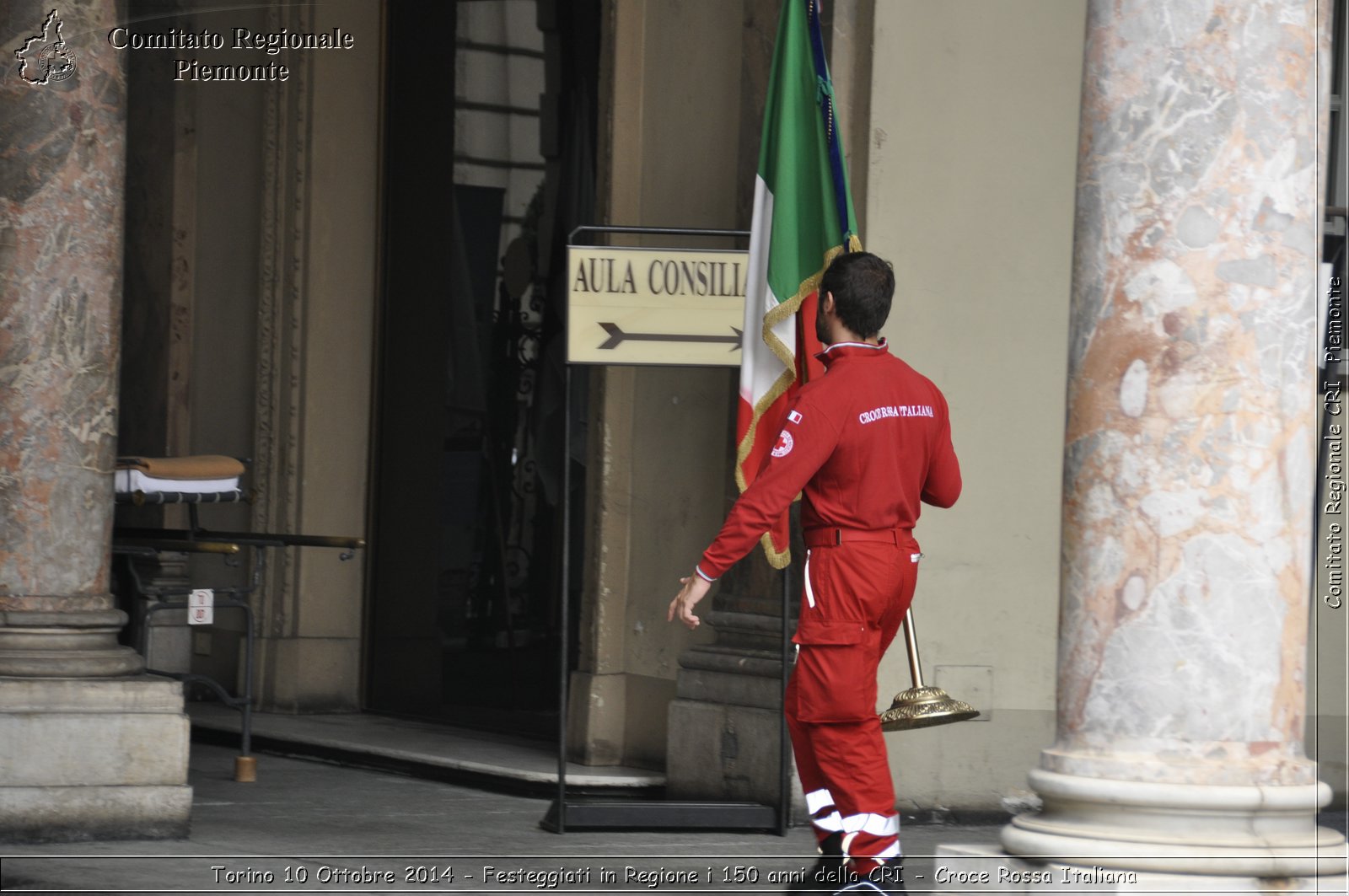 Torino 10 Ottobre 2014 - Festeggiati in Regione i 150 anni della CRI - Croce Rossa Italiana- Comitato Regionale del Piemonte