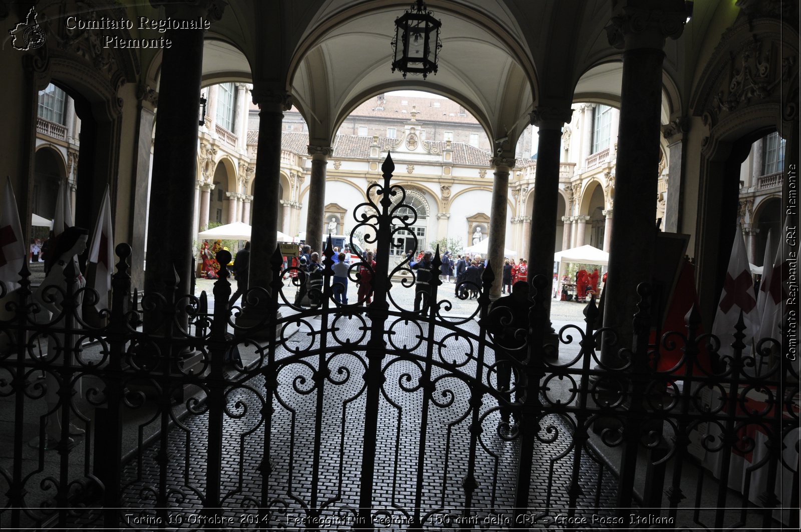 Torino 10 Ottobre 2014 - Festeggiati in Regione i 150 anni della CRI - Croce Rossa Italiana- Comitato Regionale del Piemonte