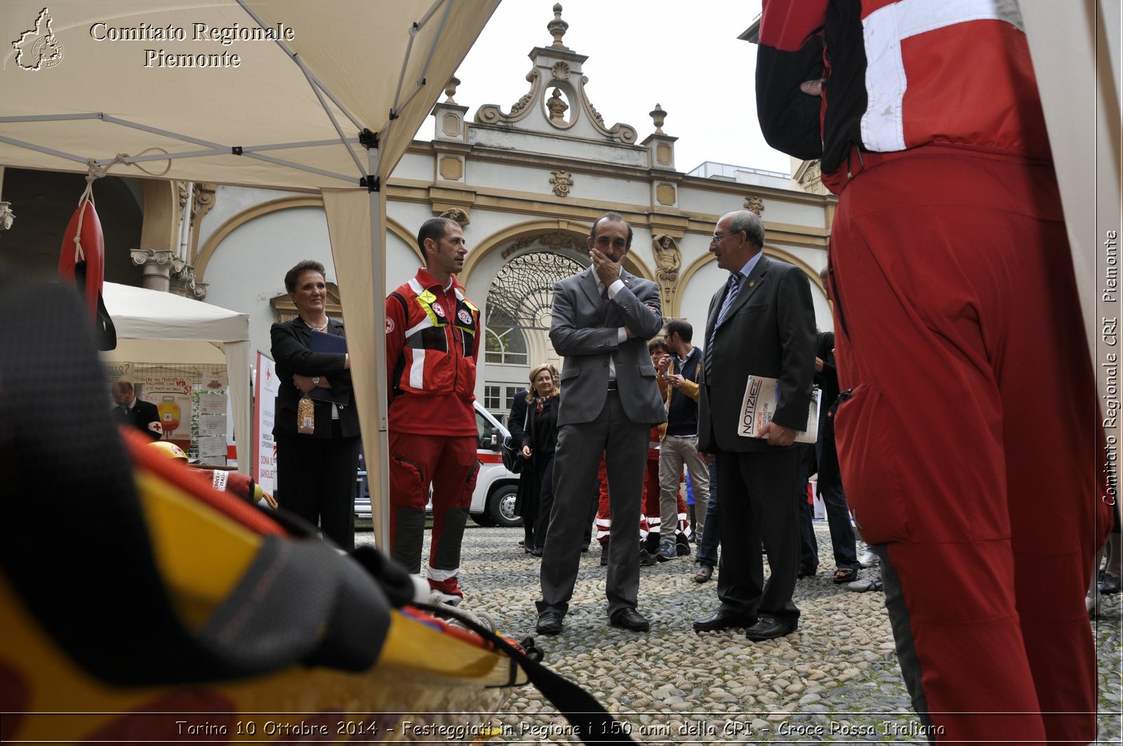 Torino 10 Ottobre 2014 - Festeggiati in Regione i 150 anni della CRI - Croce Rossa Italiana- Comitato Regionale del Piemonte