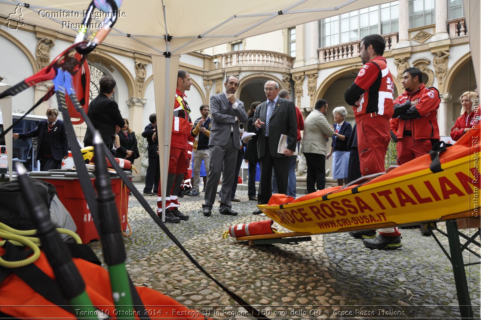 Torino 10 Ottobre 2014 - Festeggiati in Regione i 150 anni della CRI - Croce Rossa Italiana- Comitato Regionale del Piemonte