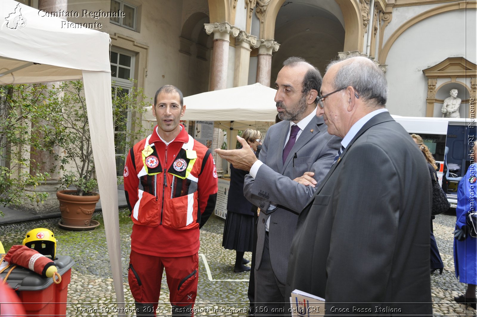 Torino 10 Ottobre 2014 - Festeggiati in Regione i 150 anni della CRI - Croce Rossa Italiana- Comitato Regionale del Piemonte