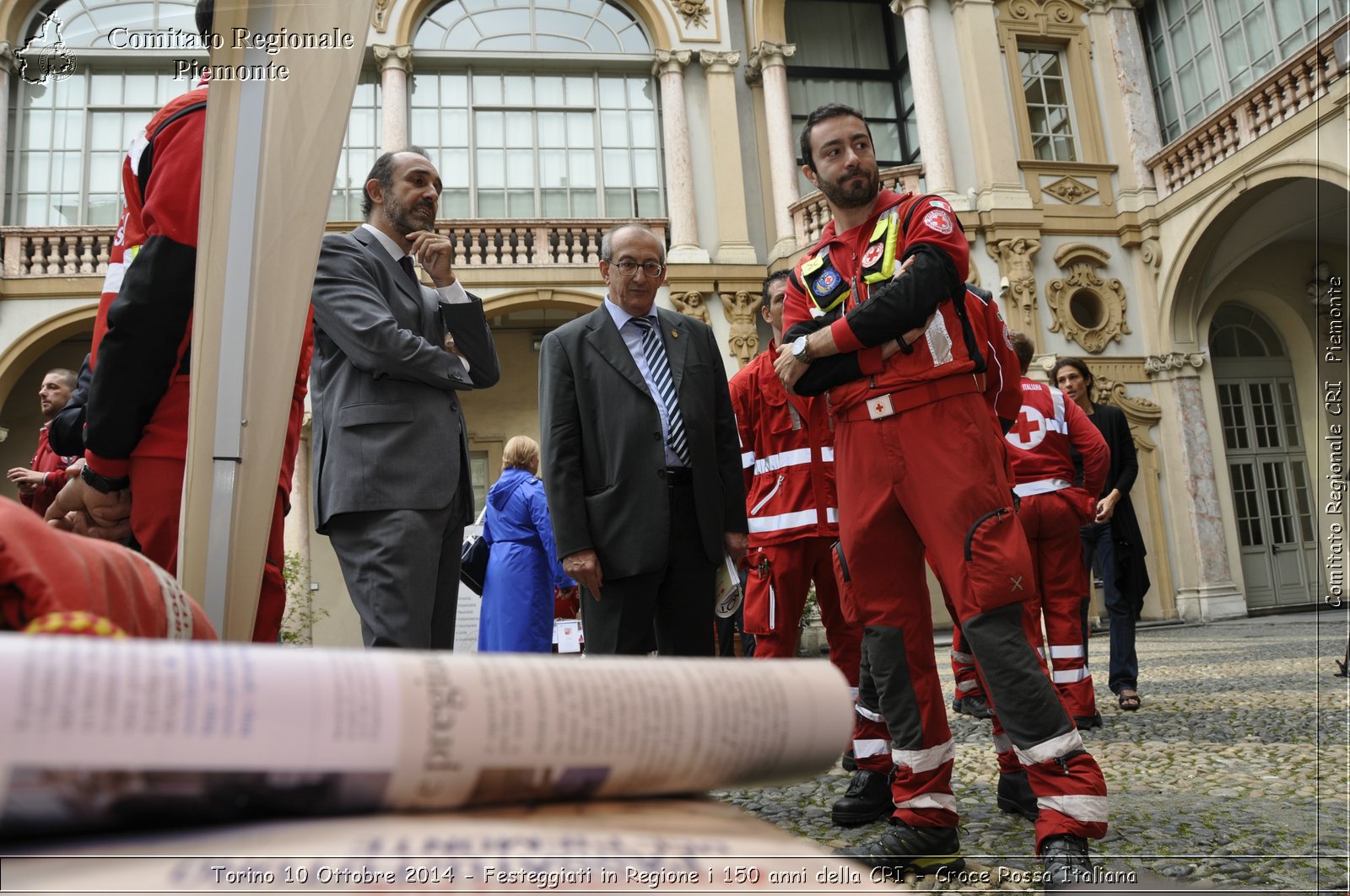 Torino 10 Ottobre 2014 - Festeggiati in Regione i 150 anni della CRI - Croce Rossa Italiana- Comitato Regionale del Piemonte