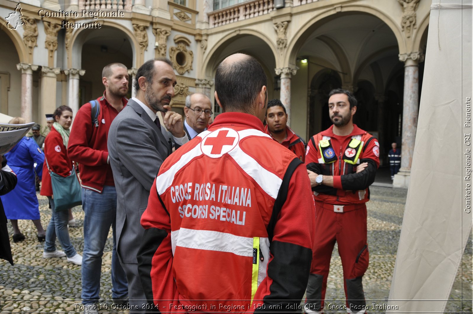 Torino 10 Ottobre 2014 - Festeggiati in Regione i 150 anni della CRI - Croce Rossa Italiana- Comitato Regionale del Piemonte