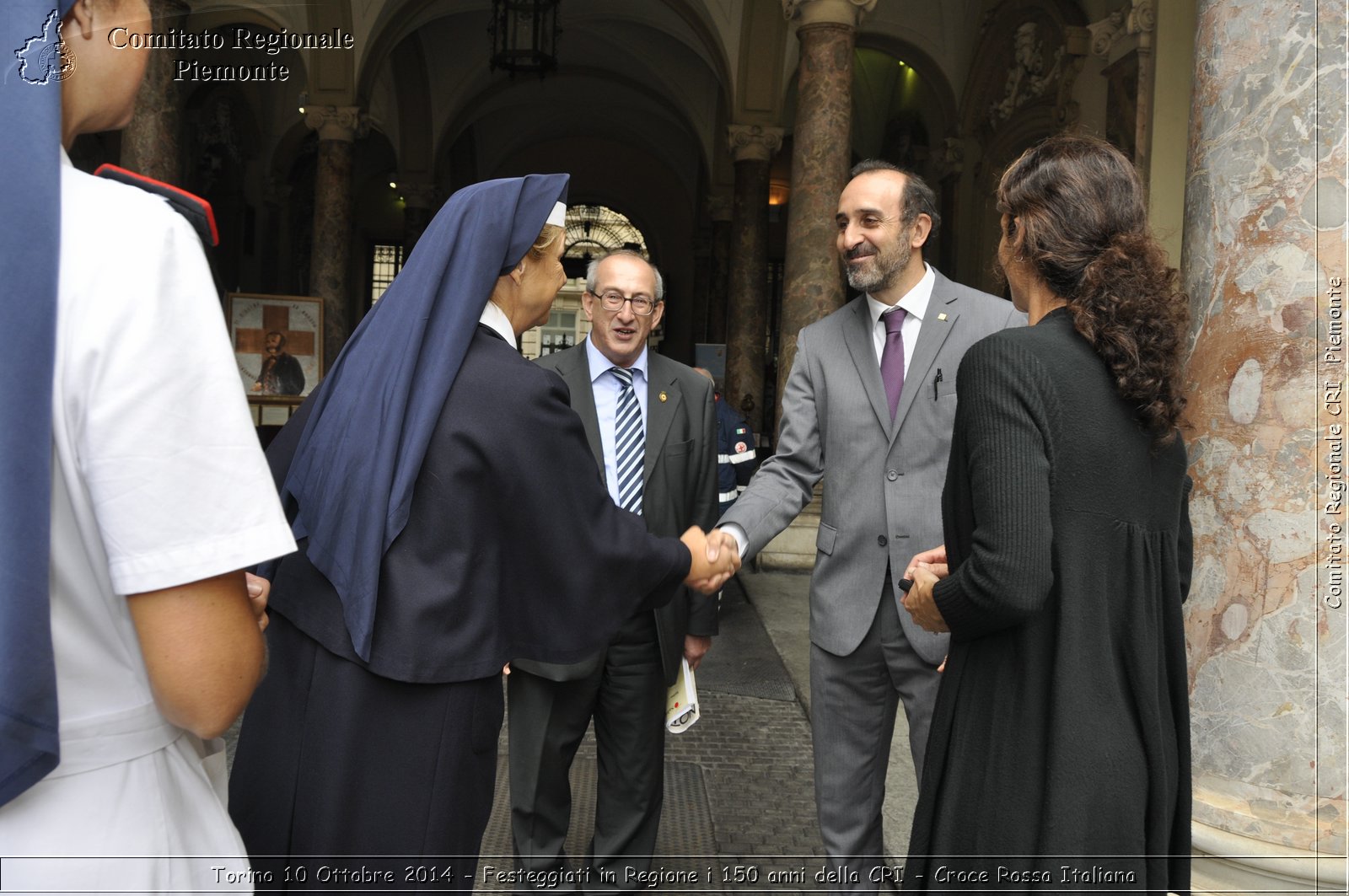 Torino 10 Ottobre 2014 - Festeggiati in Regione i 150 anni della CRI - Croce Rossa Italiana- Comitato Regionale del Piemonte