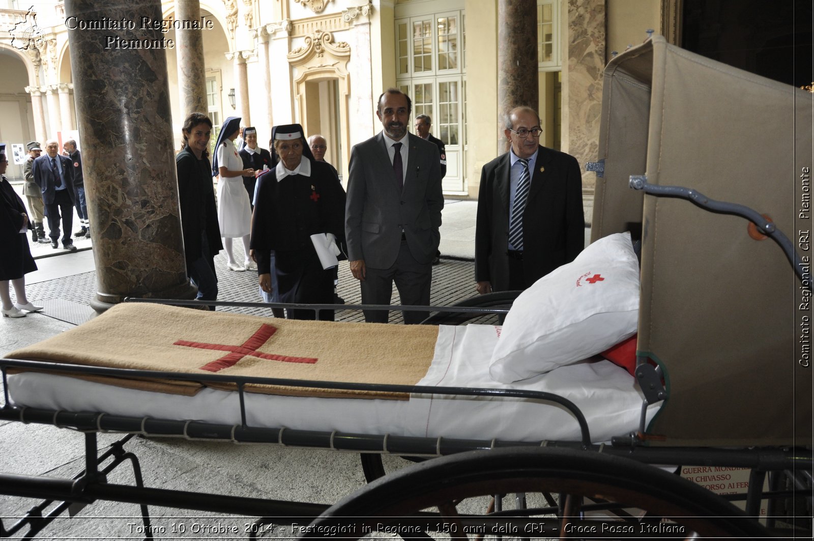 Torino 10 Ottobre 2014 - Festeggiati in Regione i 150 anni della CRI - Croce Rossa Italiana- Comitato Regionale del Piemonte