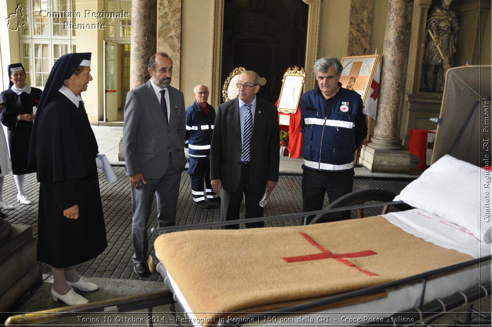 Torino 10 Ottobre 2014 - Festeggiati in Regione i 150 anni della CRI - Croce Rossa Italiana- Comitato Regionale del Piemonte