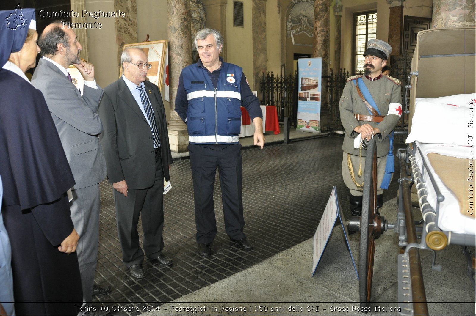 Torino 10 Ottobre 2014 - Festeggiati in Regione i 150 anni della CRI - Croce Rossa Italiana- Comitato Regionale del Piemonte