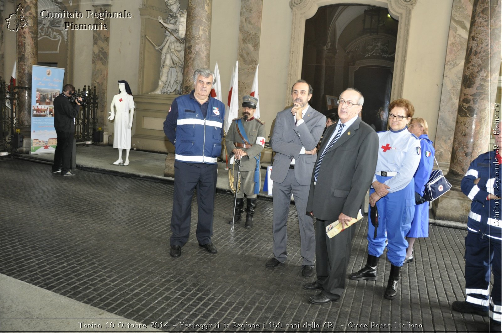 Torino 10 Ottobre 2014 - Festeggiati in Regione i 150 anni della CRI - Croce Rossa Italiana- Comitato Regionale del Piemonte