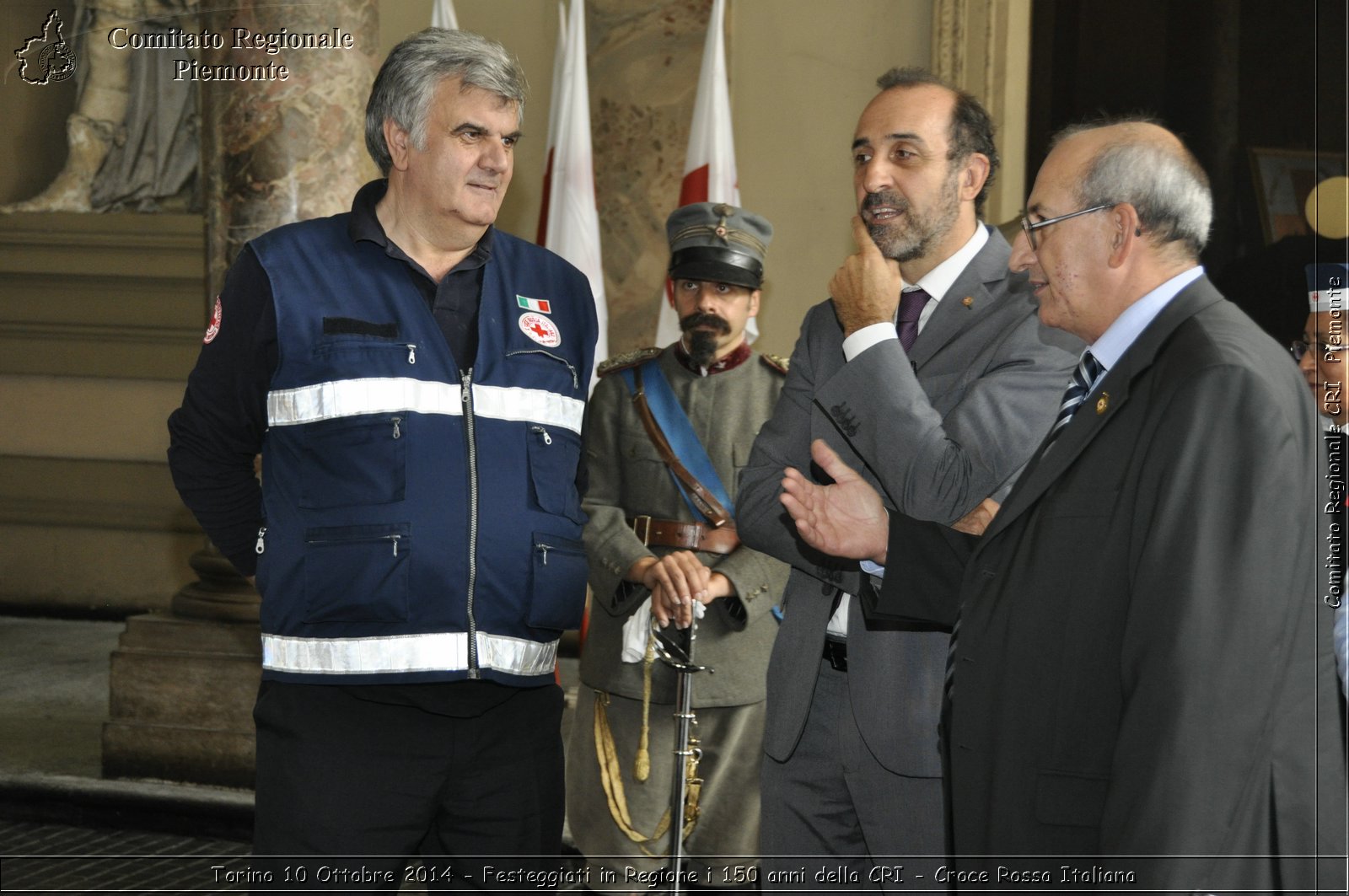 Torino 10 Ottobre 2014 - Festeggiati in Regione i 150 anni della CRI - Croce Rossa Italiana- Comitato Regionale del Piemonte