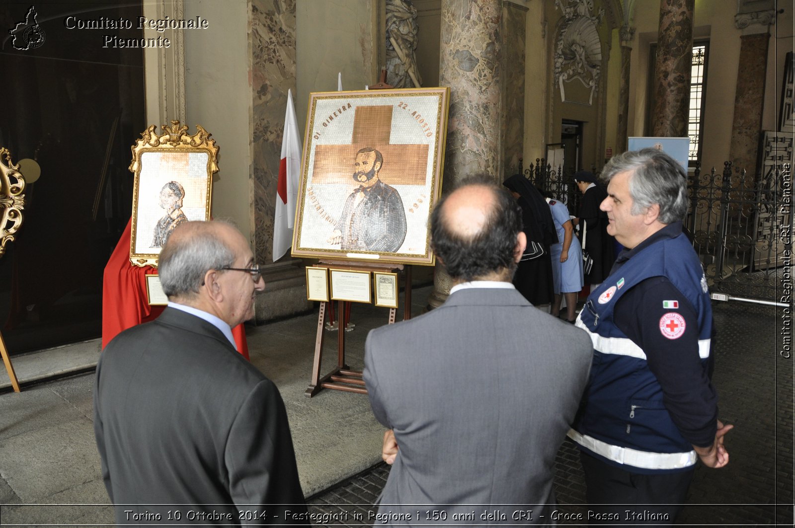 Torino 10 Ottobre 2014 - Festeggiati in Regione i 150 anni della CRI - Croce Rossa Italiana- Comitato Regionale del Piemonte