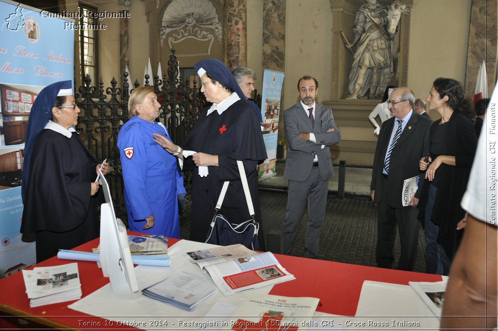 Torino 10 Ottobre 2014 - Festeggiati in Regione i 150 anni della CRI - Croce Rossa Italiana- Comitato Regionale del Piemonte