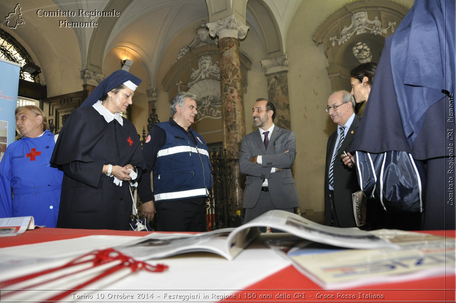 Torino 10 Ottobre 2014 - Festeggiati in Regione i 150 anni della CRI - Croce Rossa Italiana- Comitato Regionale del Piemonte