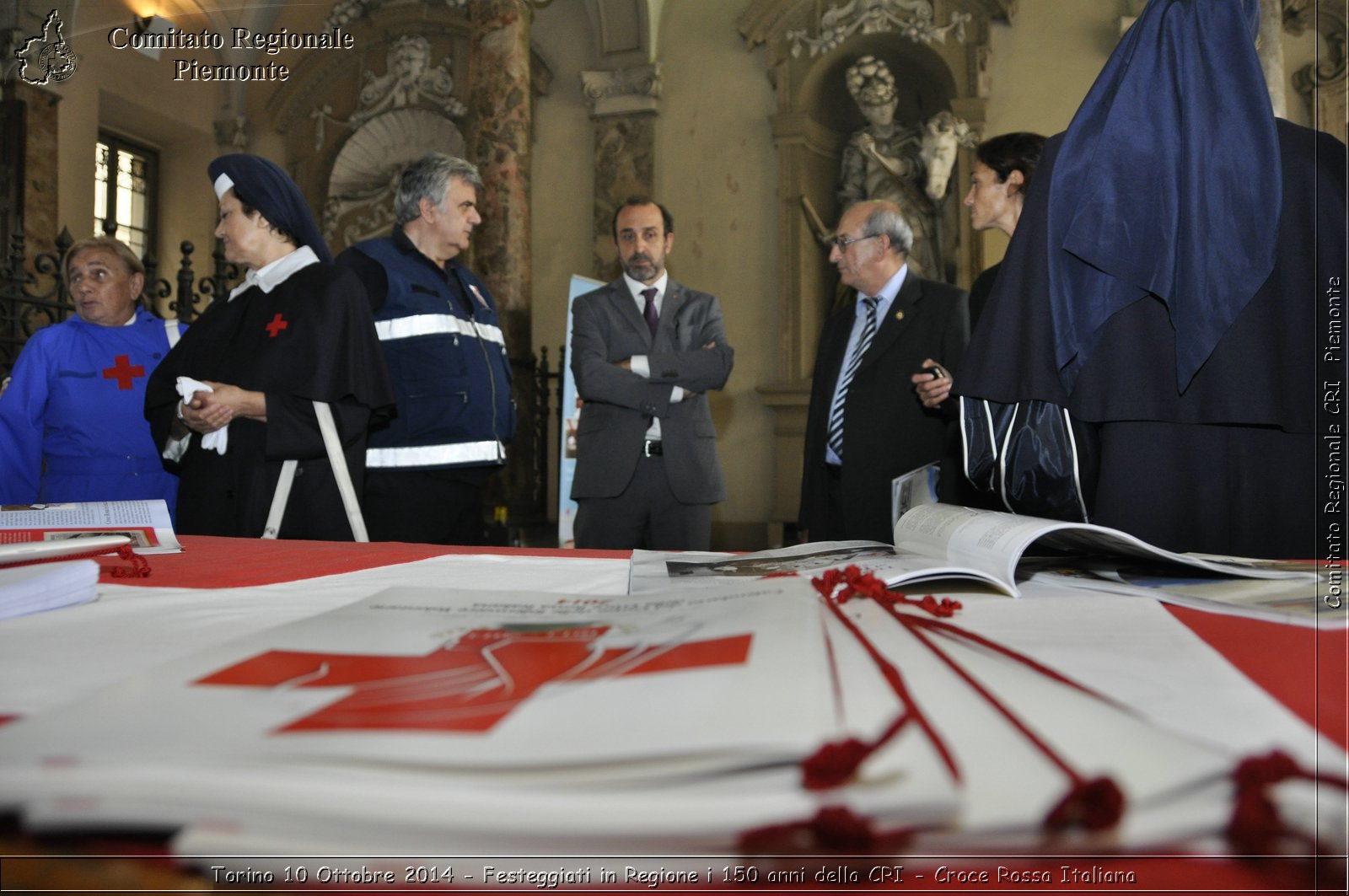 Torino 10 Ottobre 2014 - Festeggiati in Regione i 150 anni della CRI - Croce Rossa Italiana- Comitato Regionale del Piemonte