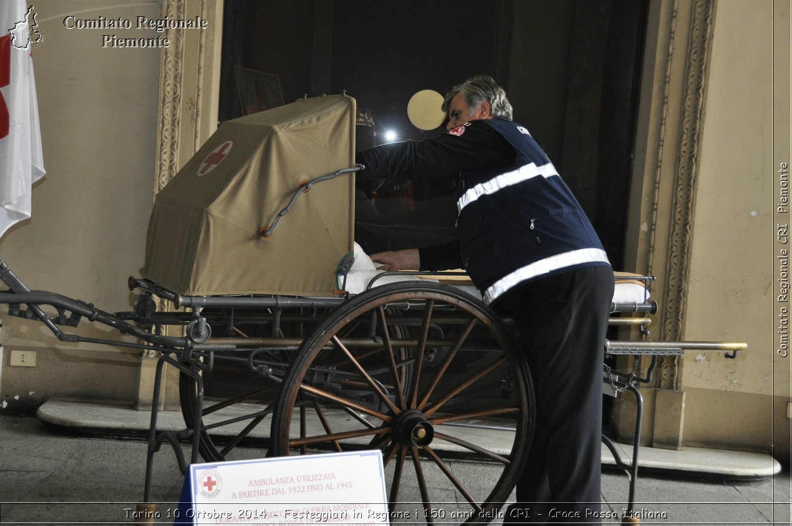 Torino 10 Ottobre 2014 - Festeggiati in Regione i 150 anni della CRI - Croce Rossa Italiana- Comitato Regionale del Piemonte