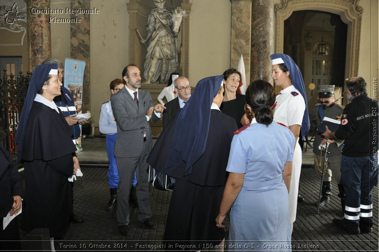 Torino 10 Ottobre 2014 - Festeggiati in Regione i 150 anni della CRI - Croce Rossa Italiana- Comitato Regionale del Piemonte