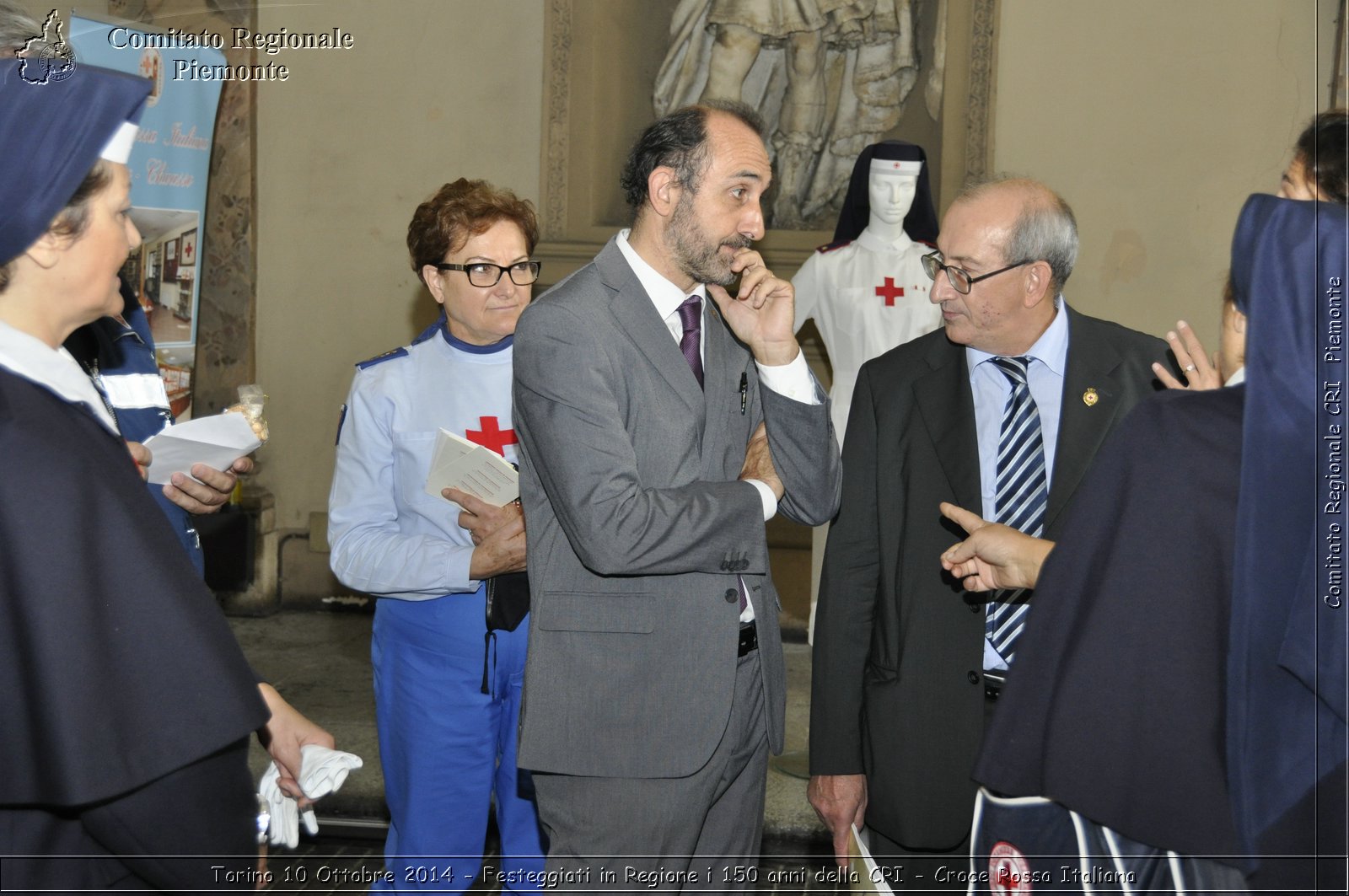 Torino 10 Ottobre 2014 - Festeggiati in Regione i 150 anni della CRI - Croce Rossa Italiana- Comitato Regionale del Piemonte