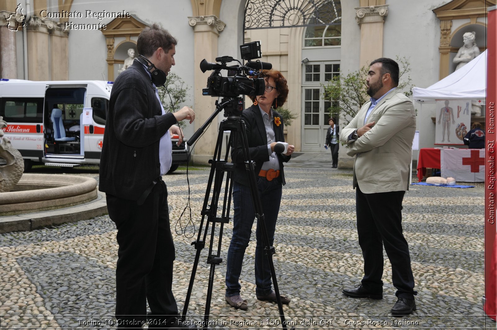 Torino 10 Ottobre 2014 - Festeggiati in Regione i 150 anni della CRI - Croce Rossa Italiana- Comitato Regionale del Piemonte