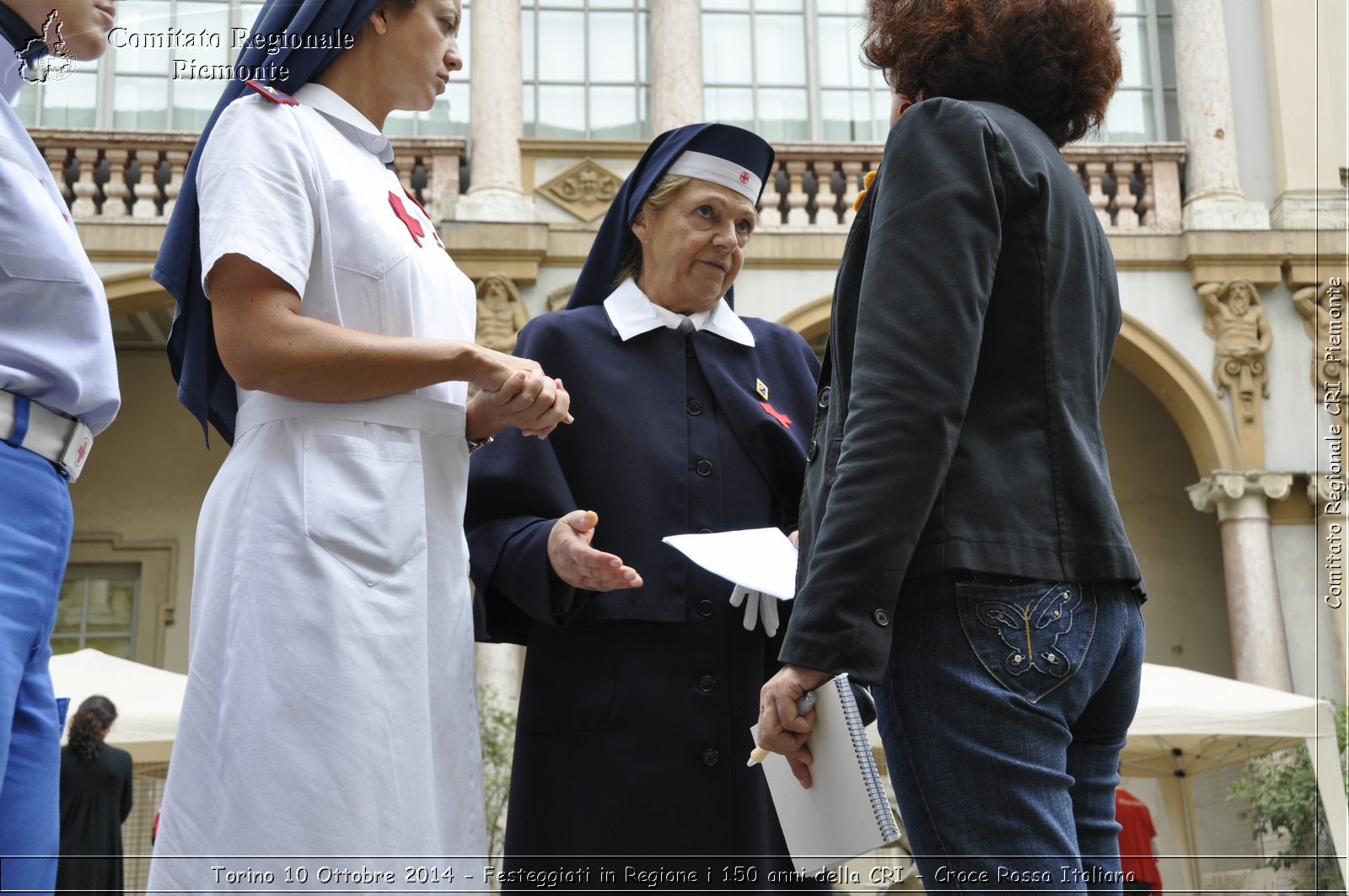 Torino 10 Ottobre 2014 - Festeggiati in Regione i 150 anni della CRI - Croce Rossa Italiana- Comitato Regionale del Piemonte