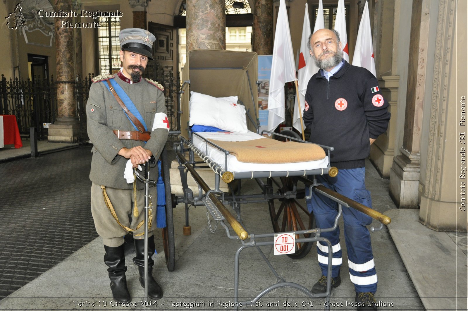 Torino 10 Ottobre 2014 - Festeggiati in Regione i 150 anni della CRI - Croce Rossa Italiana- Comitato Regionale del Piemonte