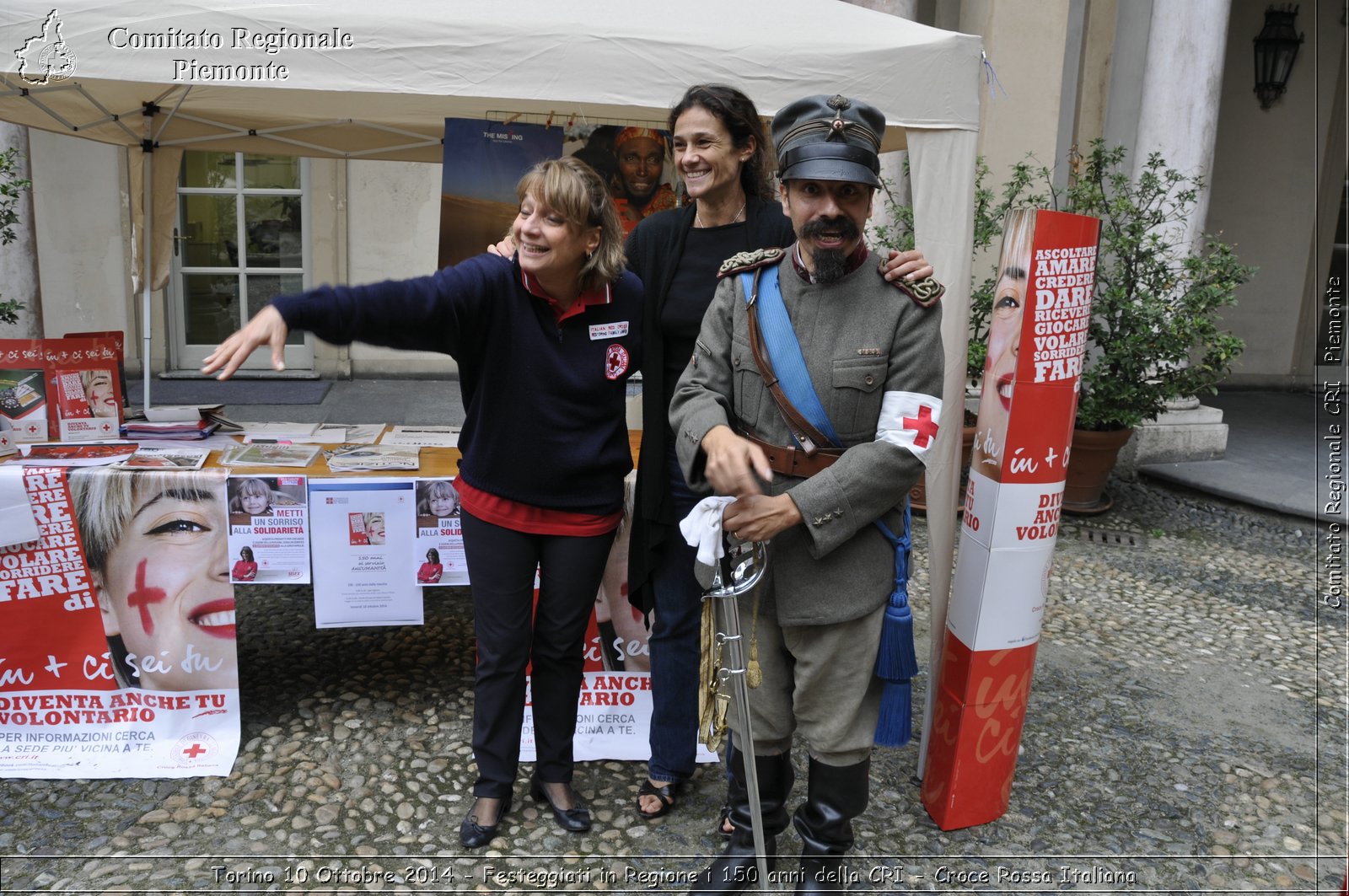 Torino 10 Ottobre 2014 - Festeggiati in Regione i 150 anni della CRI - Croce Rossa Italiana- Comitato Regionale del Piemonte