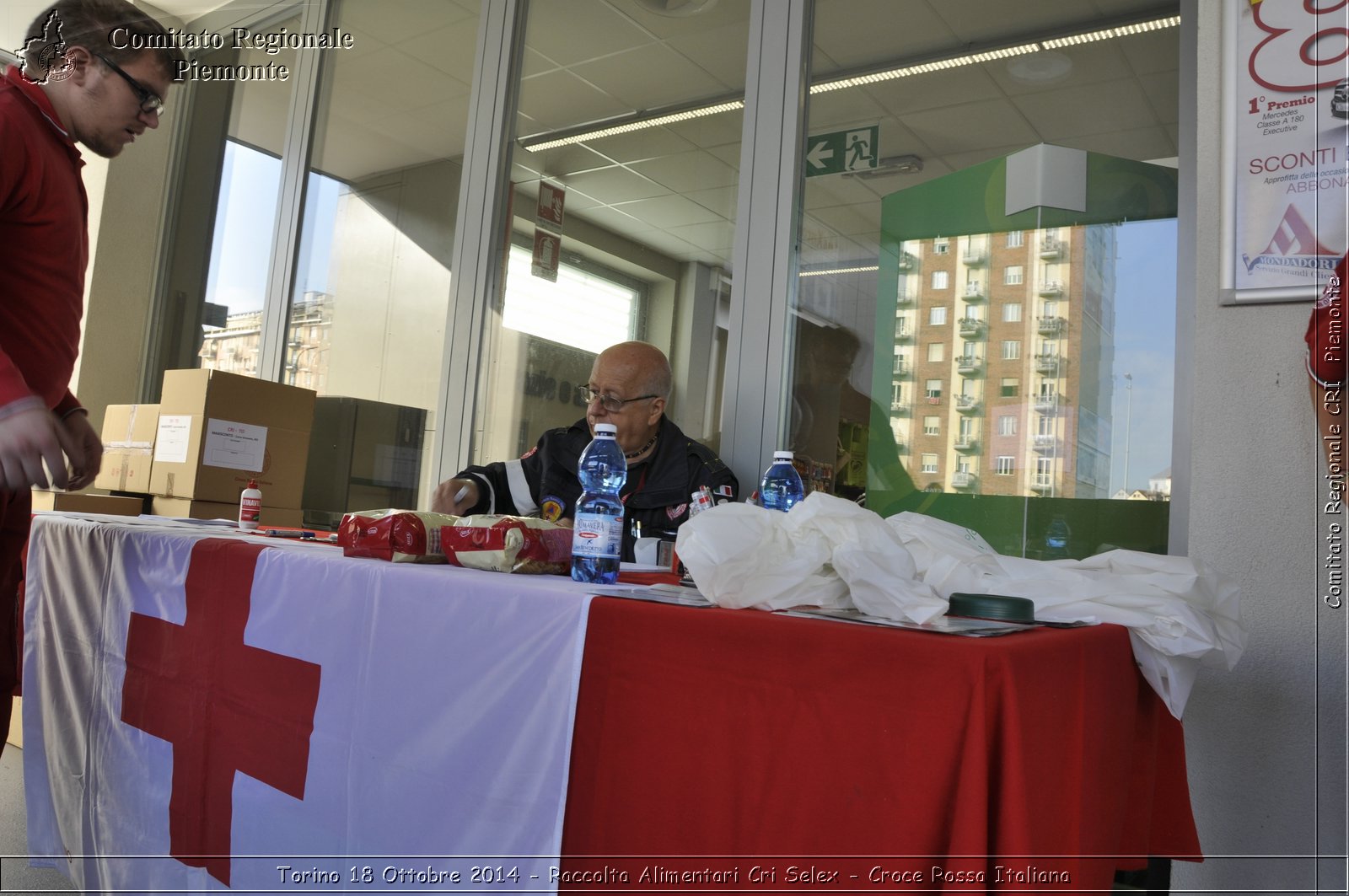 Torino 18 Ottobre 2014 - Raccolta Alimentari Cri Selex - Croce Rossa Italiana- Comitato Regionale del Piemonte