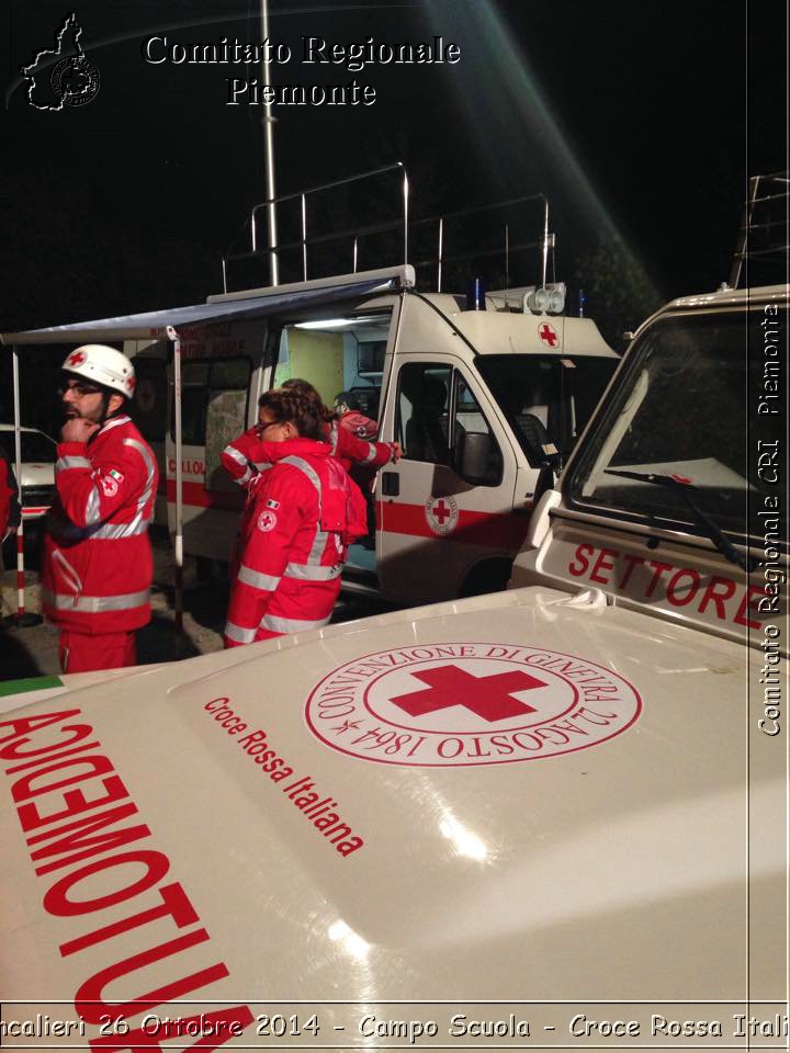 Moncalieri 26 Ottobre 2014 - Campo Scuola - Croce Rossa Italiana- Comitato Regionale del Piemonte